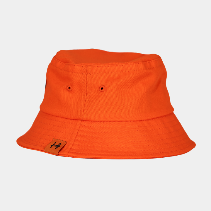 bucket hat.