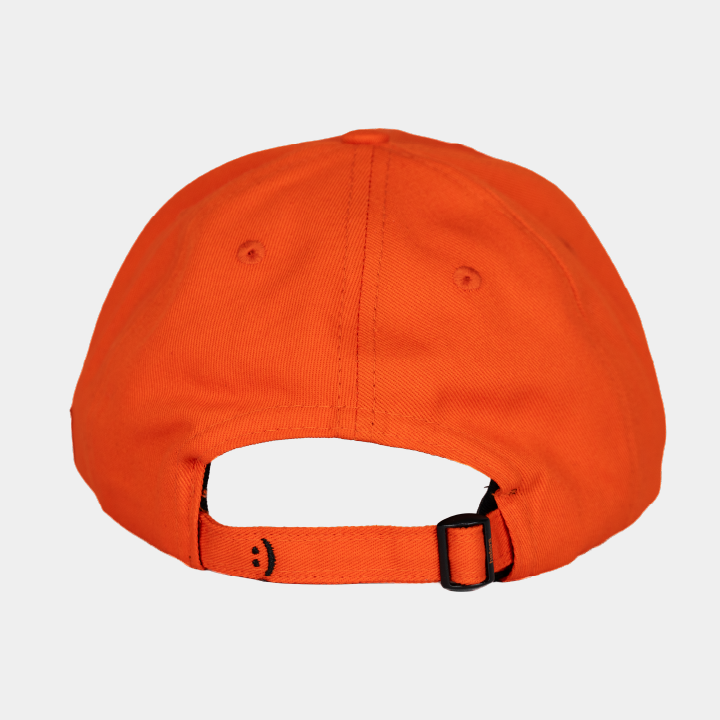 a cap with an h on it