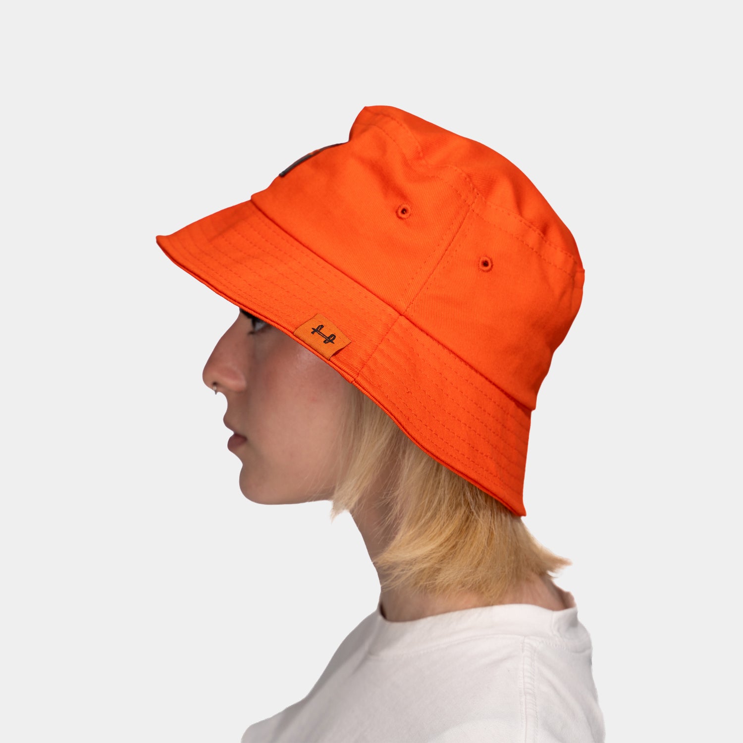 bucket hat.
